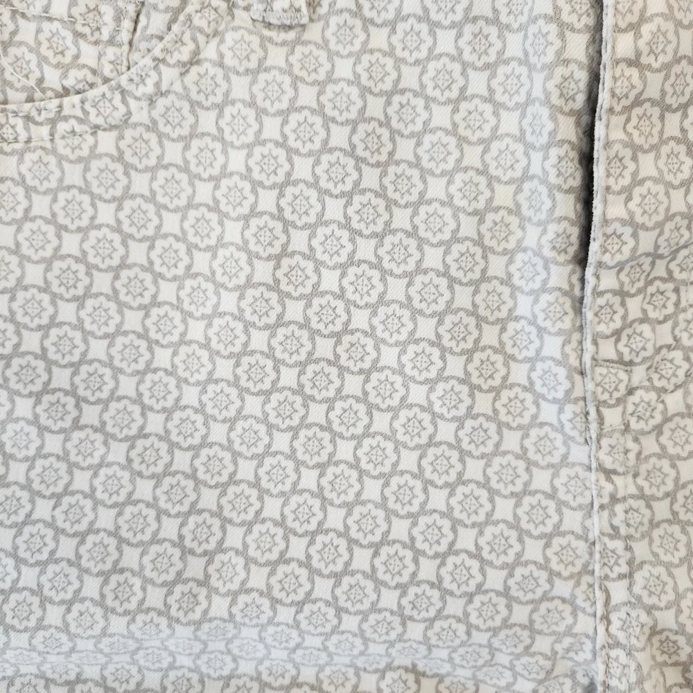 d.jeans Stretchy White & Beige Pants Size 10 💖 - Picture 8 of 9